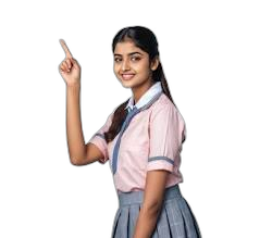 Student Pointing Left